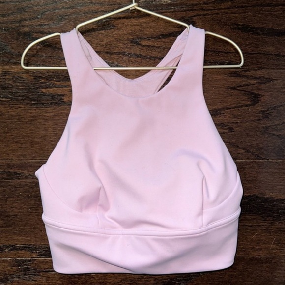 lululemon athletica Other - EUC lululemon Sports Bra | Wunder Train High Neck Sports Bra | Pink Peony | 4